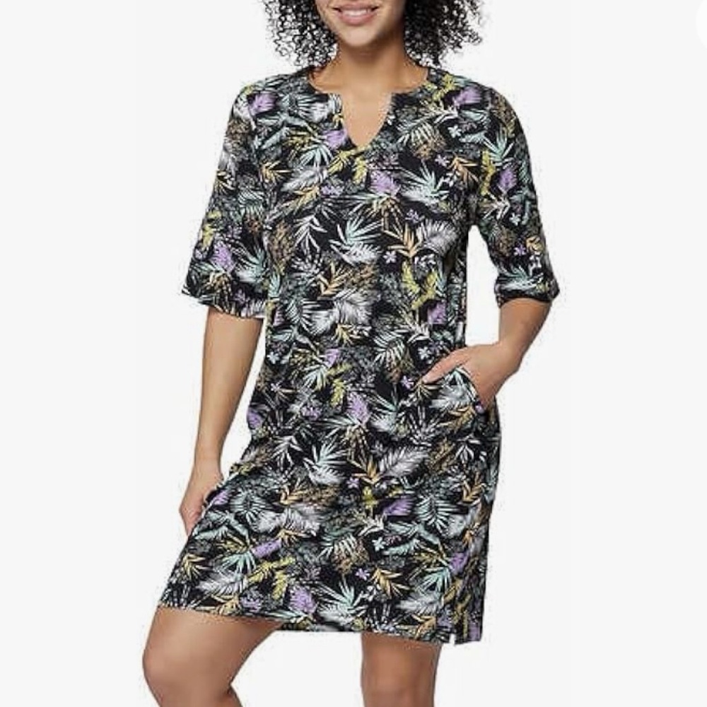 Hang Ten Seahorse Print SPF Dress Size XXL